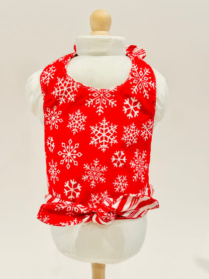 The Gemini Top - Peppermint Flurry Holiday