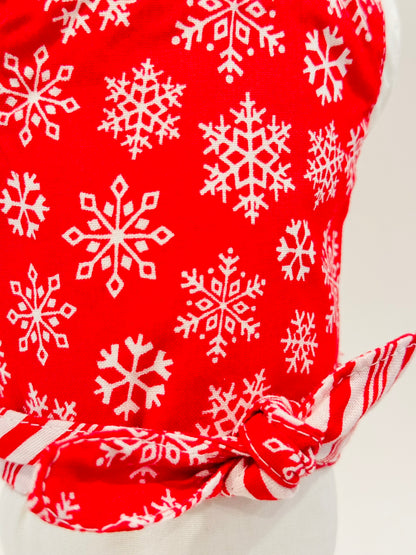 The Gemini Top - Peppermint Flurry Holiday