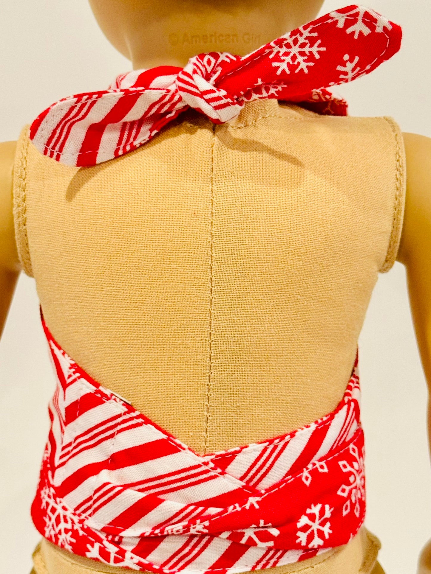 The Gemini Top - Peppermint Flurry Holiday