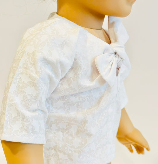 The Trixie Top - White Holly