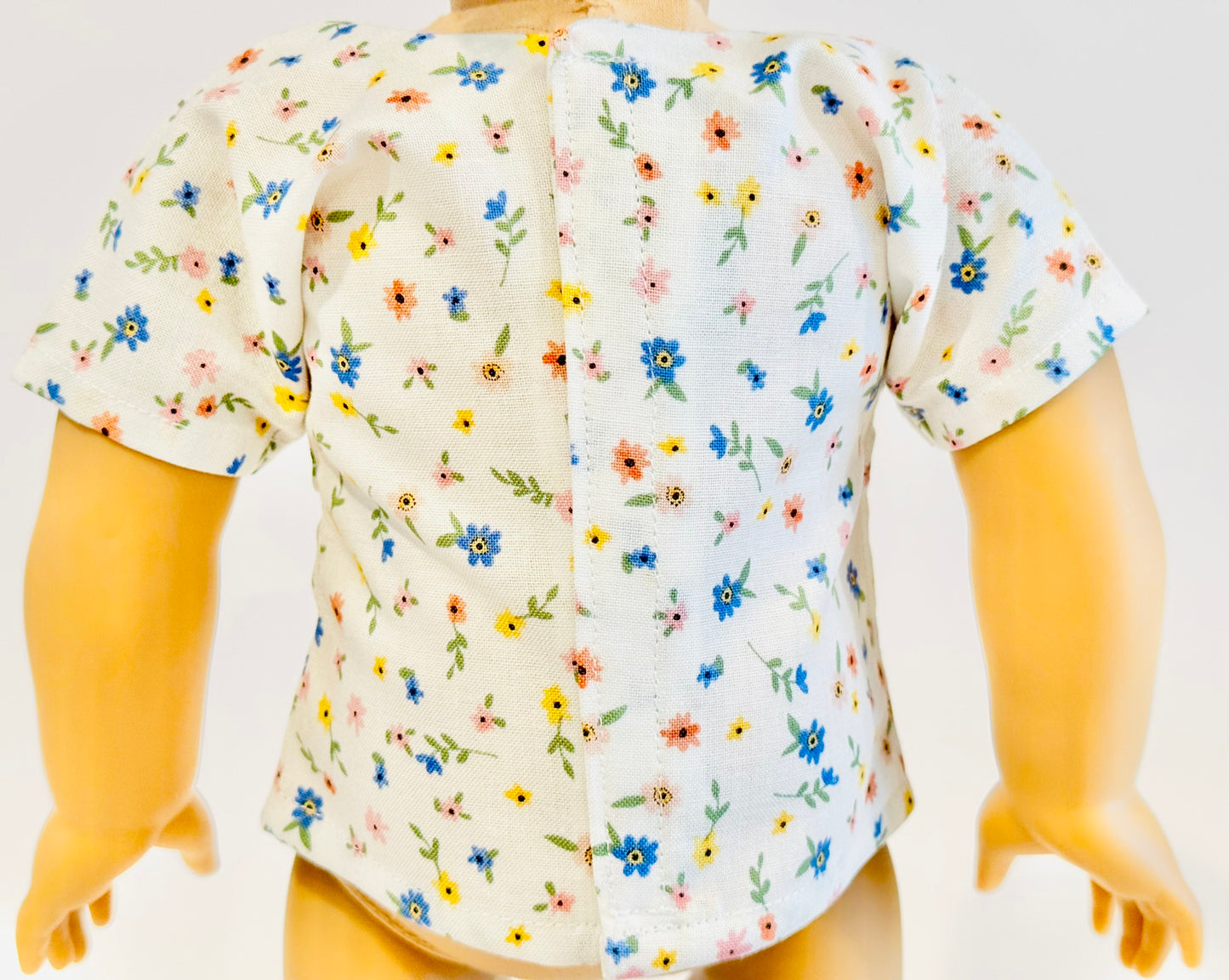 The Trixie Top - Pastel Flowers