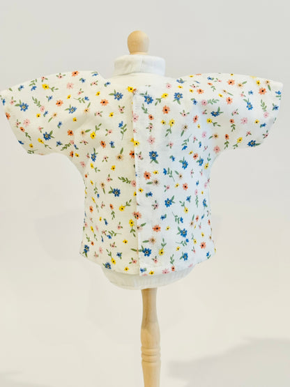 The Trixie Top - Pastel Flowers