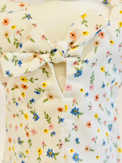 The Trixie Top - Pastel Flowers