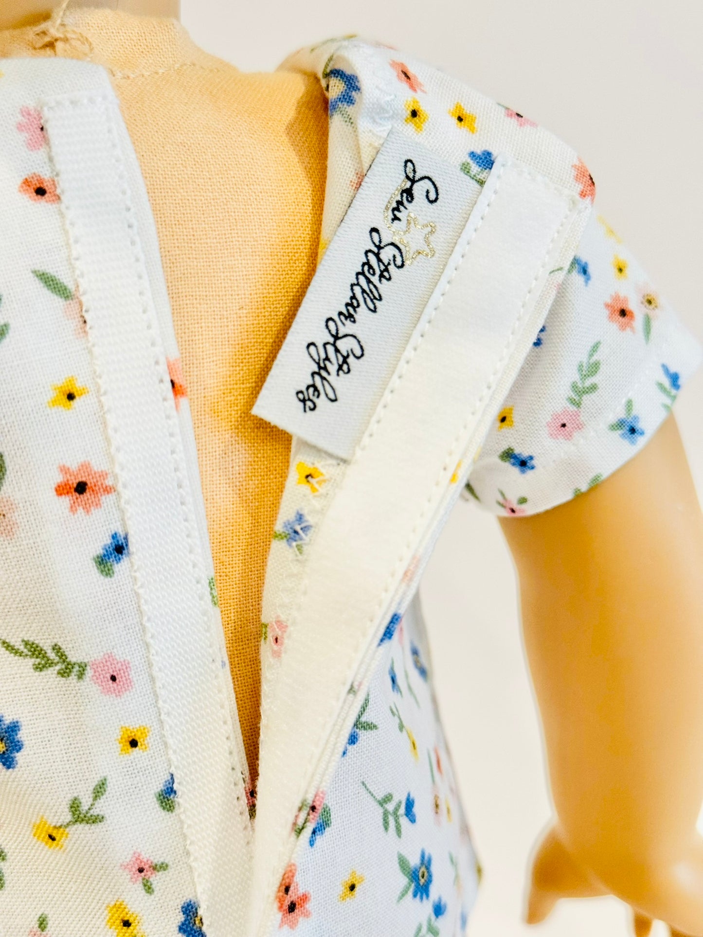 The Trixie Top - Pastel Flowers