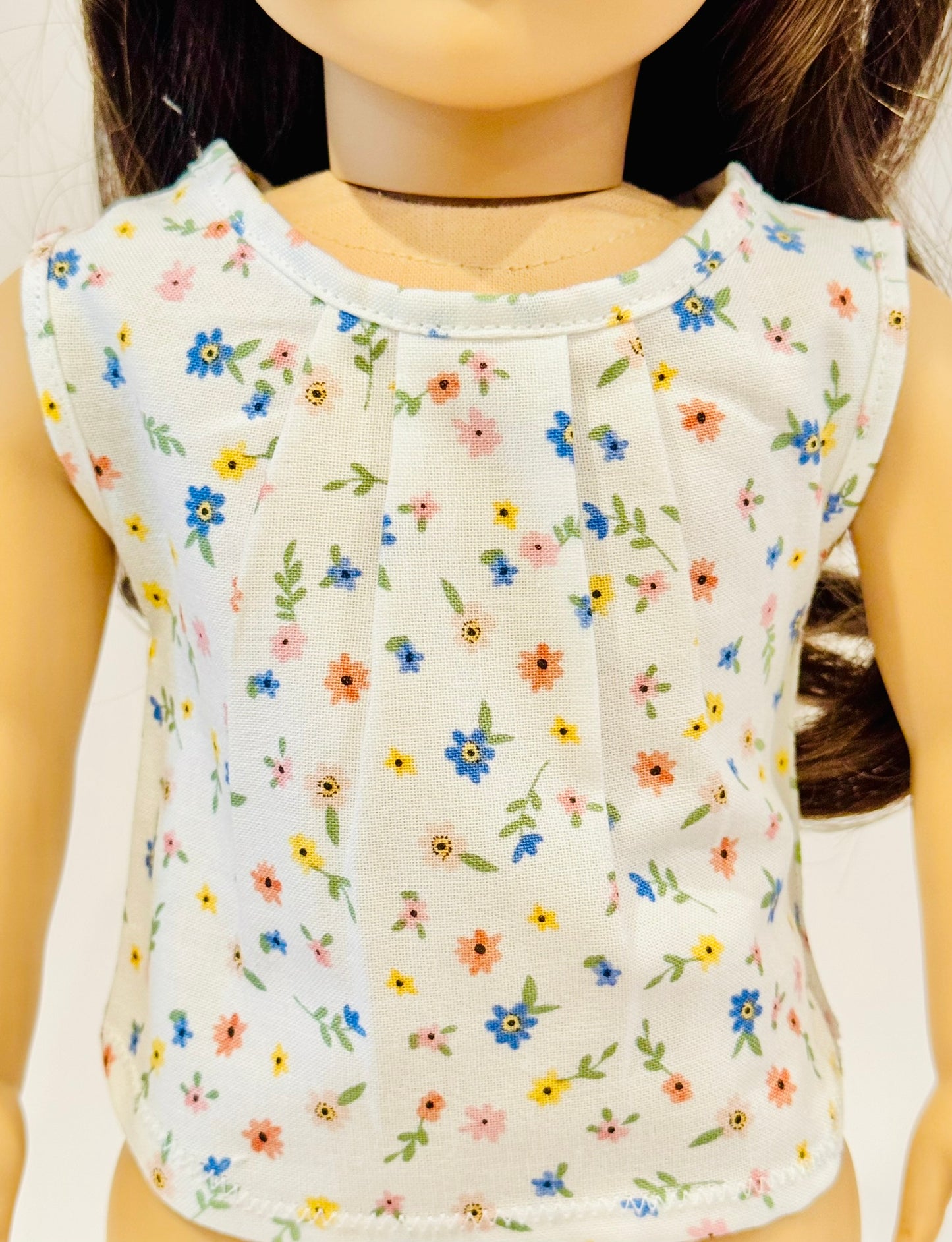 The Aloha Top - Pastel Flowers
