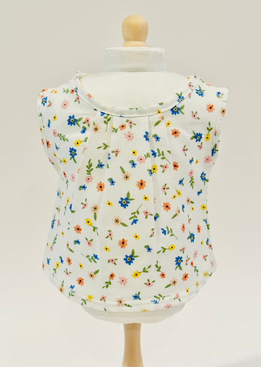 The Aloha Top - Pastel Flowers