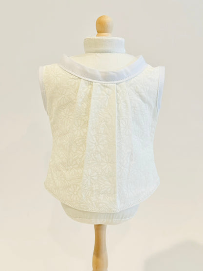 The Aloha Top - White Floral