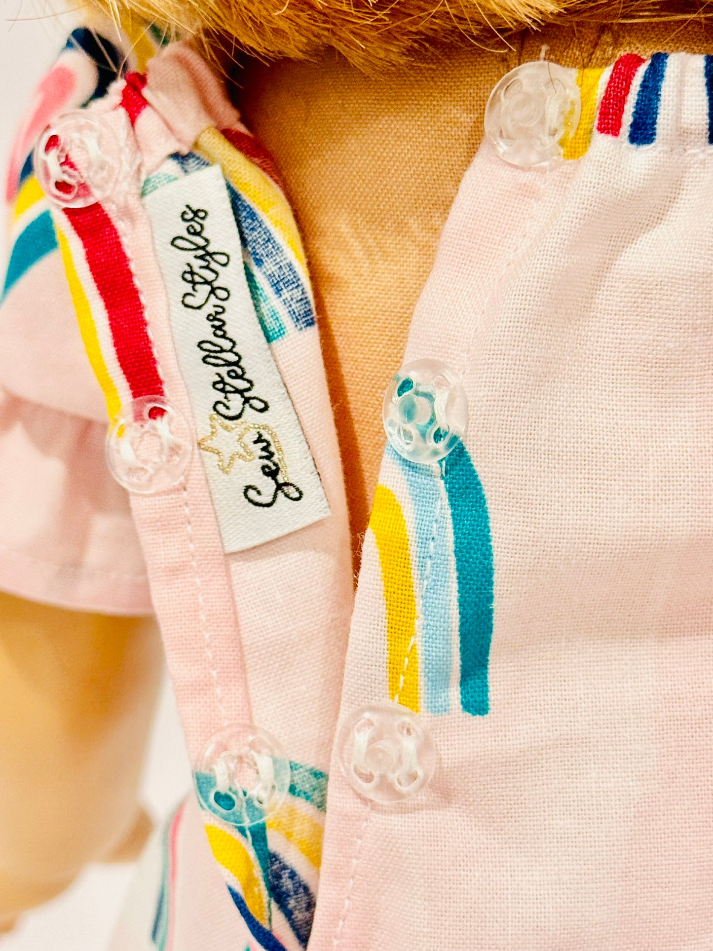 The Europa Top: Pink Rainbows