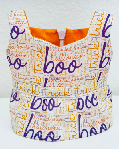 The Peplora Top: Spellbound Script (Halloween Collection)