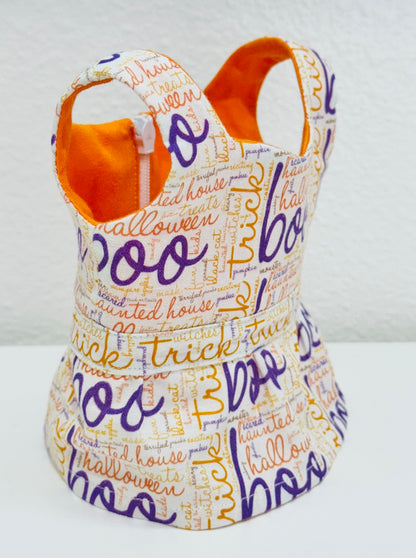 The Peplora Top: Spellbound Script (Halloween Collection)