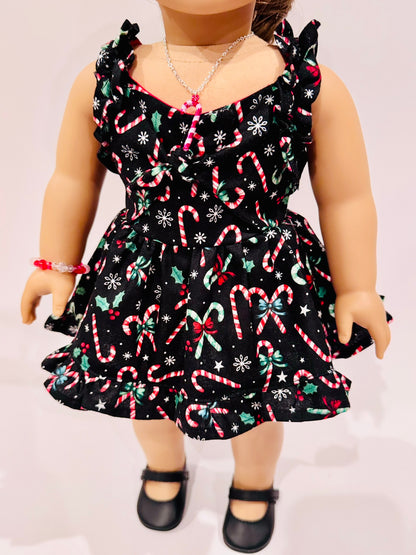 The Astraknot Dress - Candy Cane Lane