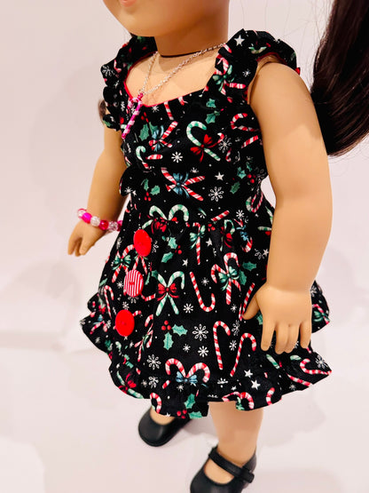The Astraknot Dress - Candy Cane Lane