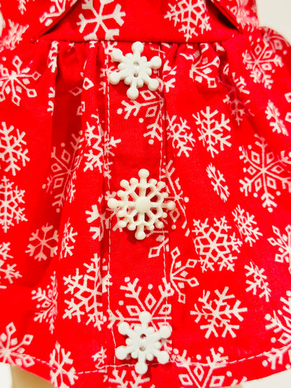 The Astraknot Dress - Red Winter | CLEARANCE