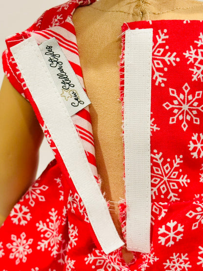 The Astraknot Dress - Red Winter | CLEARANCE