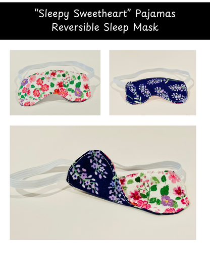 Sleepy Sweetheart Pajamas 3-Piece Set - Floral Fields Series (Made to Order)