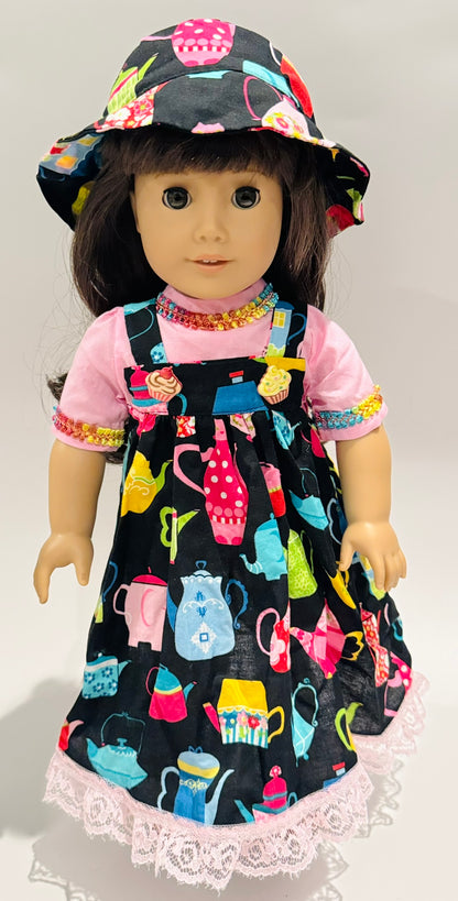 3-piece outfit made by Kathleen Saviak: "tea time"