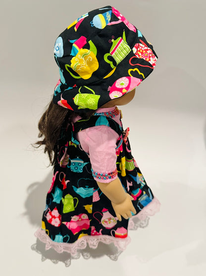 3-piece outfit made by Kathleen Saviak: "tea time"