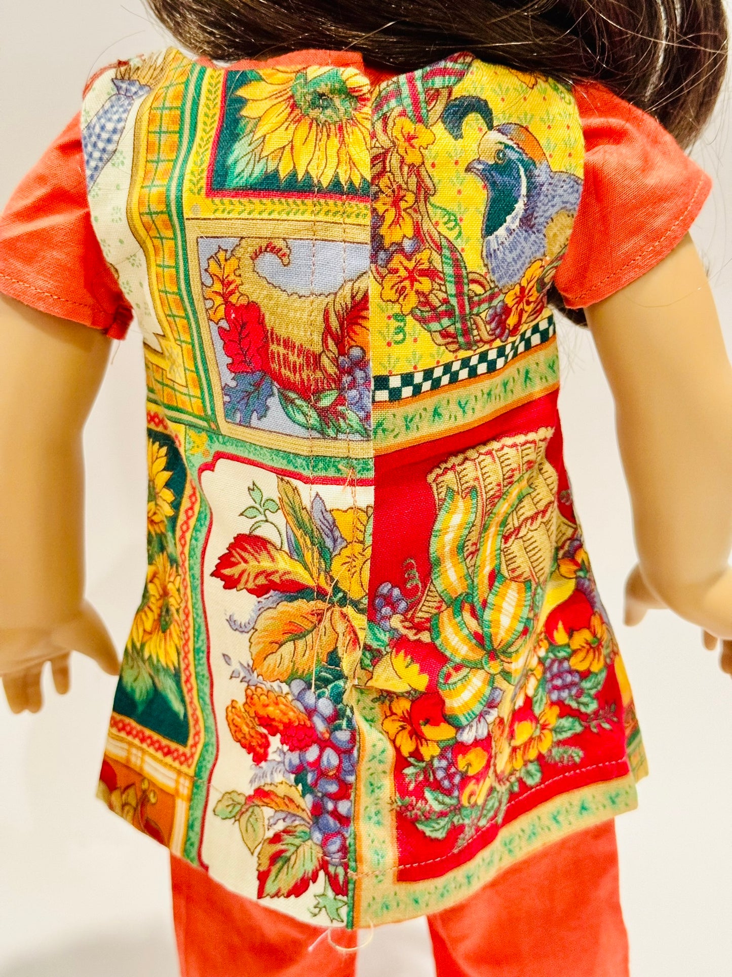 4-piece Thanksgiving outfit made by Kathleen Saviak