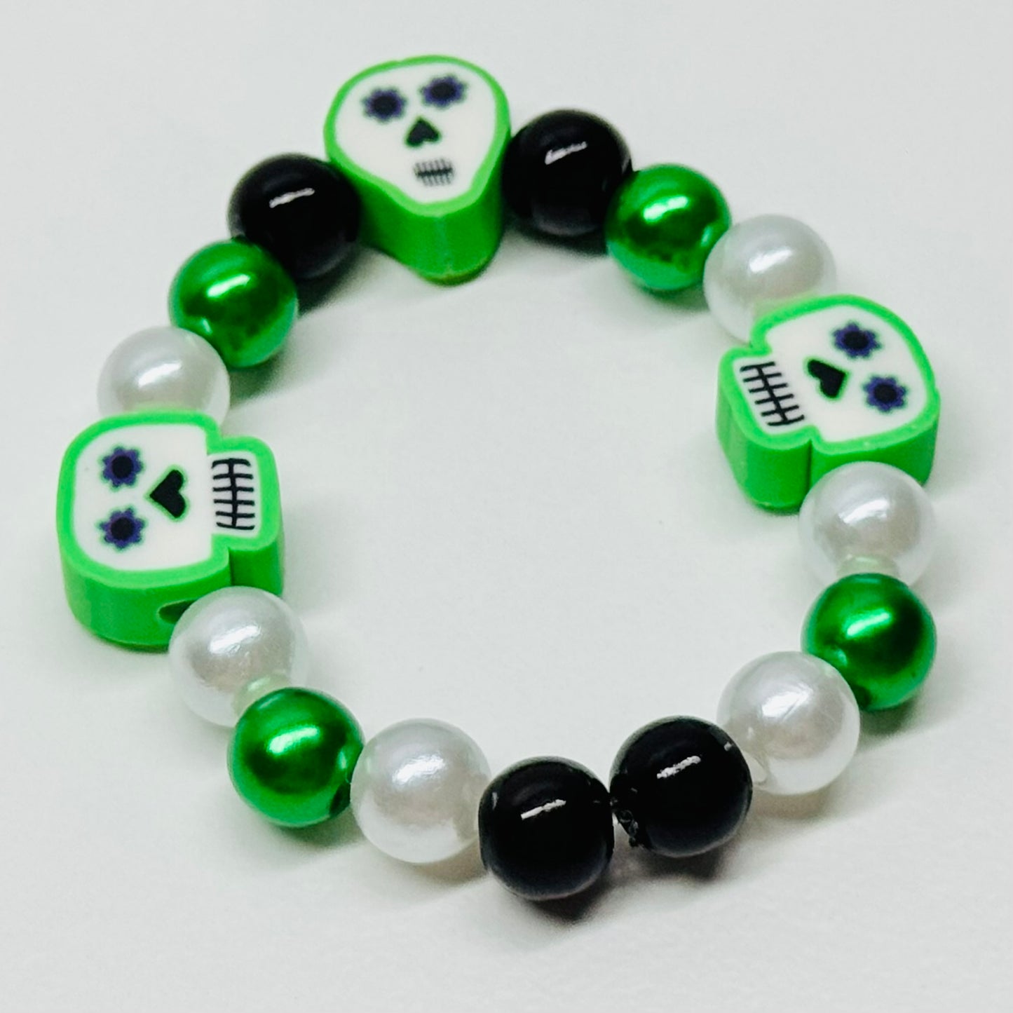 💚 GHOULISH GLOW Boo Crew Bracelet 🖤🧡 Halloween '25 Bracelet Series for Dolls