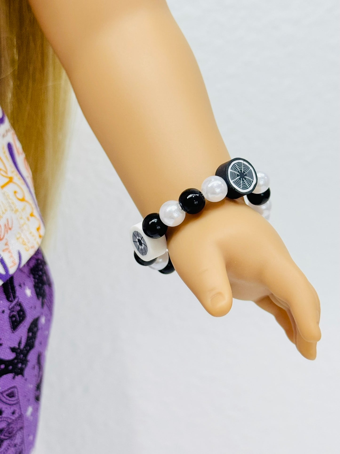 🕸️ SPOOKY SPINNER Boo Crew Bracelet 🖤🧡 Halloween '25 Bracelet Series for Dolls