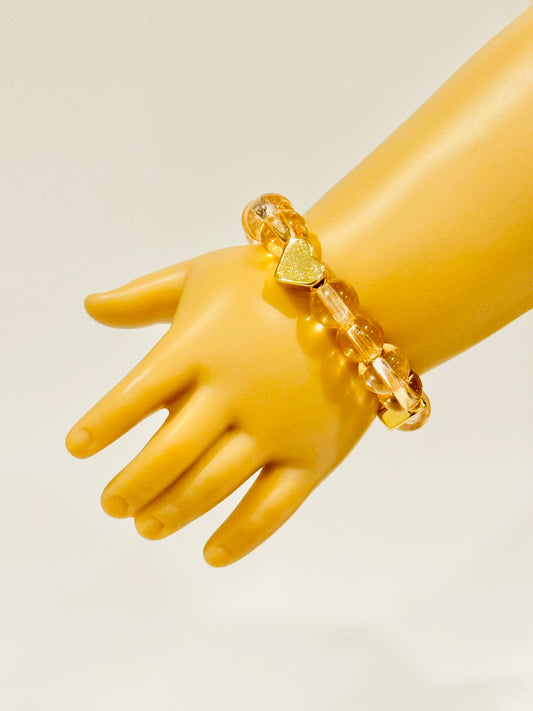Beaded Bracelet for Dolls - Valentine's Day Version 3