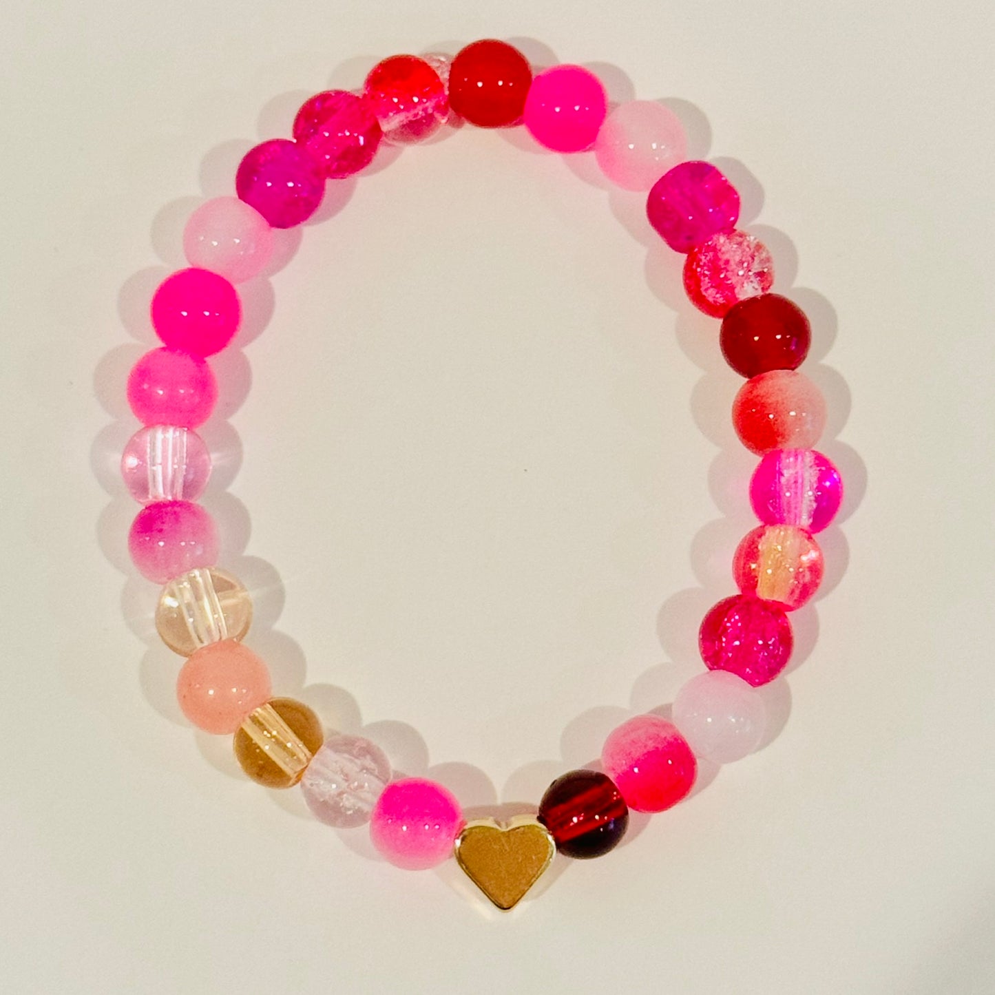 Youth Beaded Bracelet - Valentine's Day Version 4