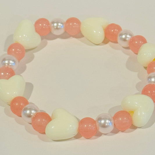 Youth Beaded Bracelet - Valentine's Day Version 5