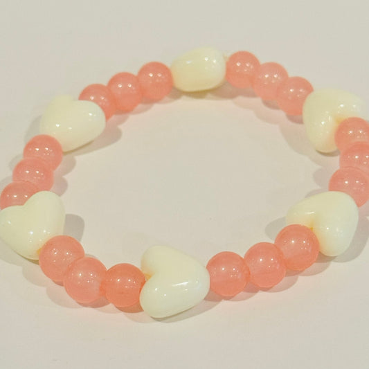 Youth Beaded Bracelet - Valentine's Day Version 6