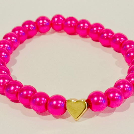 Youth Beaded Bracelet - Valentine's Day Version 7