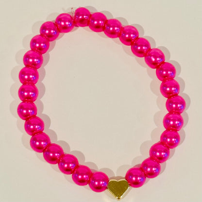 Youth Beaded Bracelet - Valentine's Day Version 7