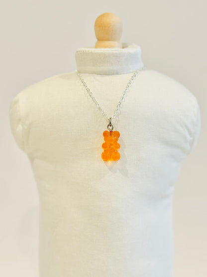 Doll Charm Necklace - Gummy Bear