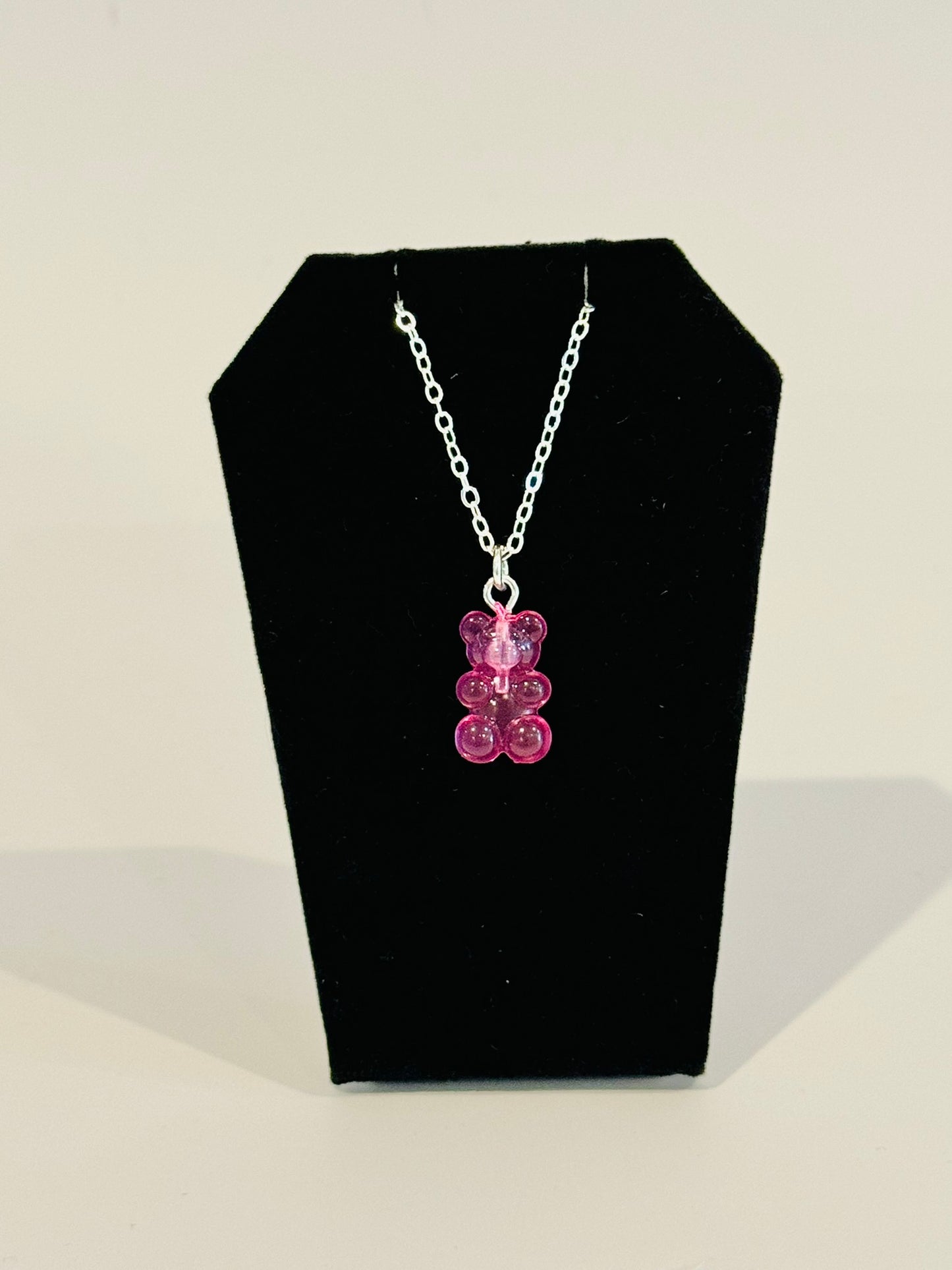 Doll Charm Necklace - Gummy Bear