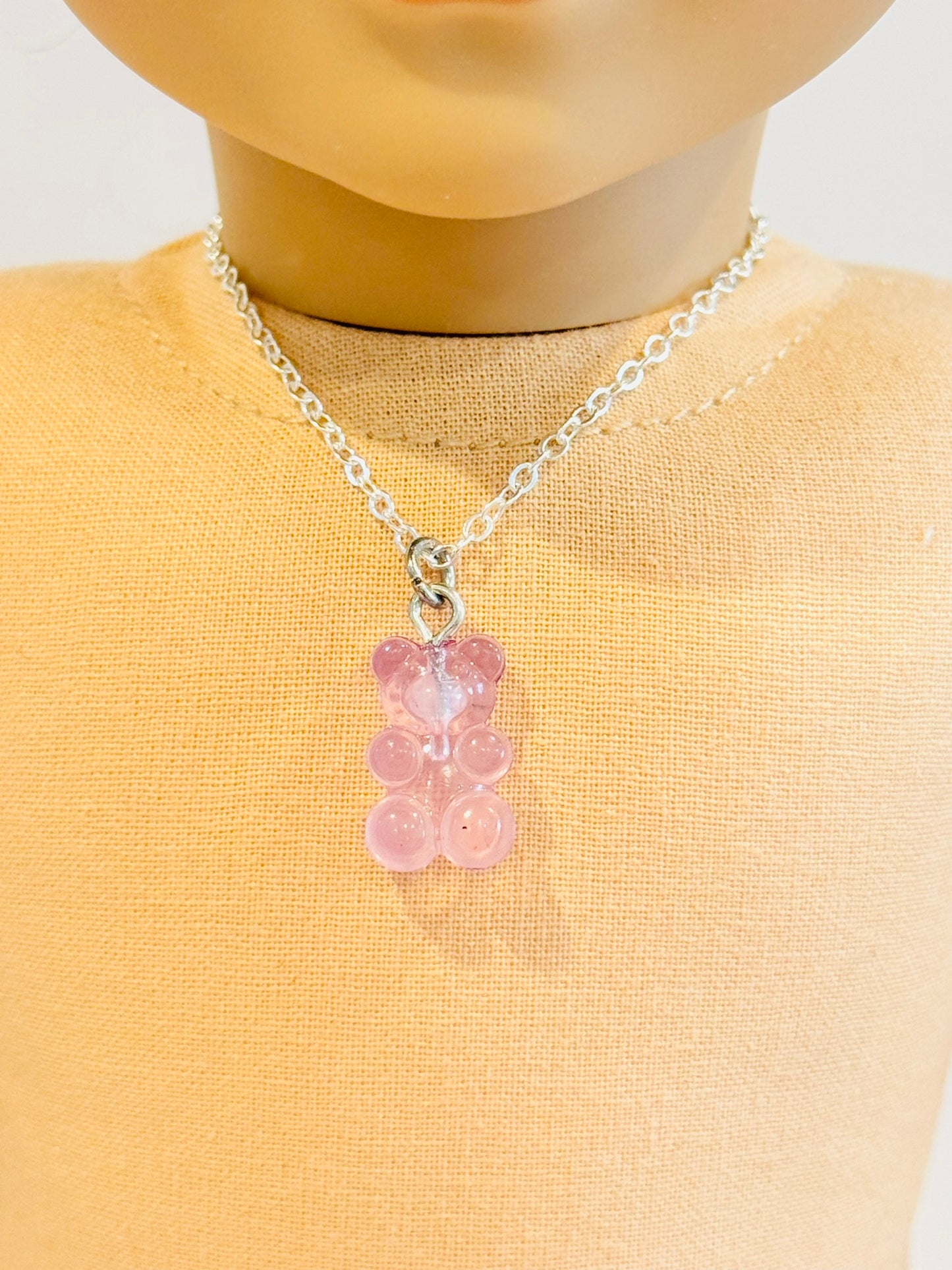 Doll Charm Necklace - Gummy Bear