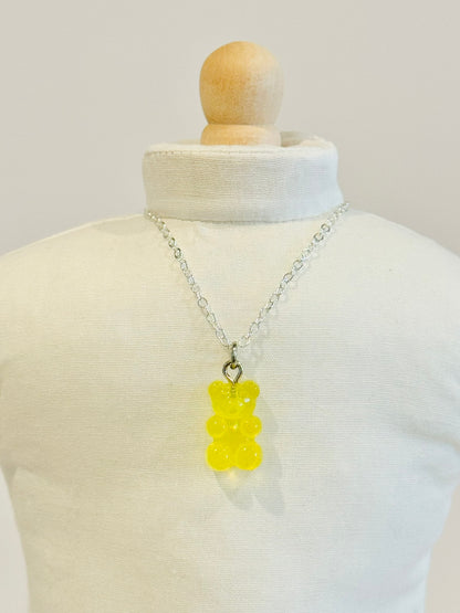 Doll Charm Necklace - Gummy Bear