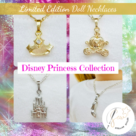 LIMITED EDITION Doll Necklaces: Disney Princess Collection