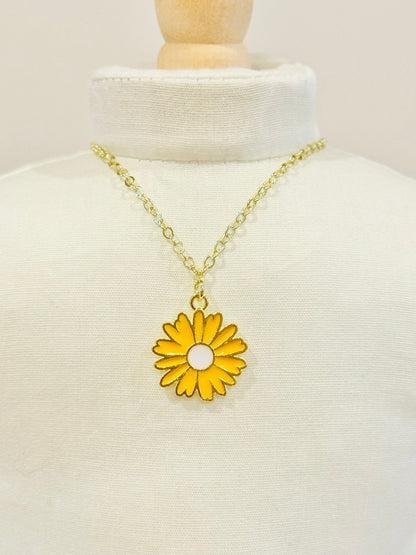 Doll Charm Necklace - Spring Flower