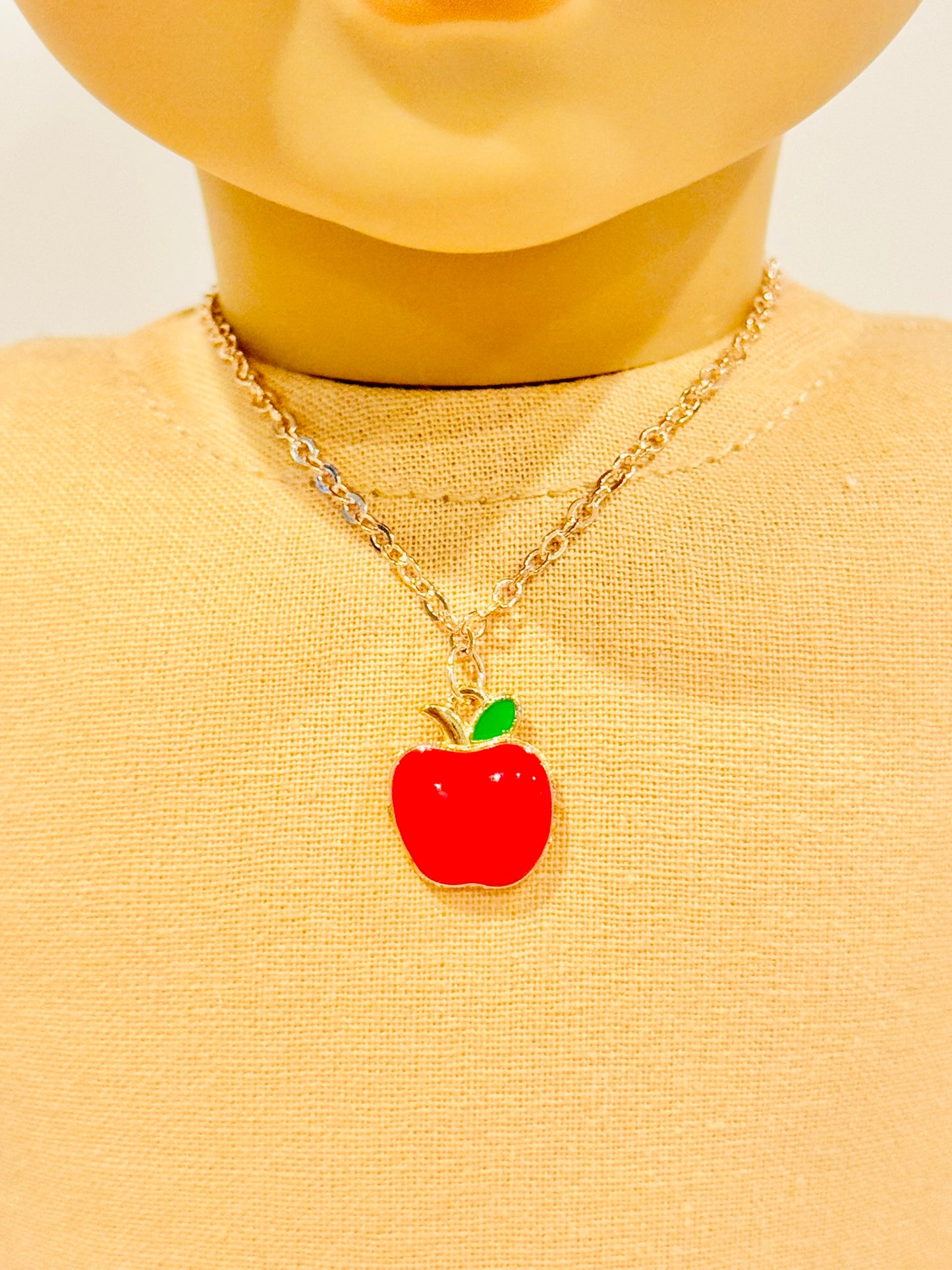 Doll Charm Necklace - Rose Gold Harvest Series