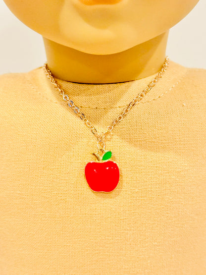 Doll Charm Necklace - Rose Gold Harvest Series