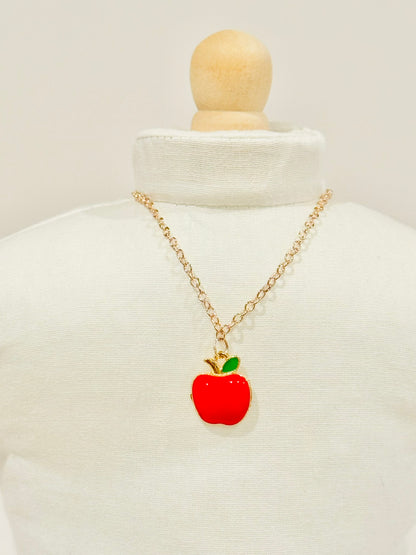 Doll Charm Necklace - Rose Gold Harvest Series