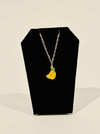 Doll Charm Necklace - Rose Gold Harvest Series