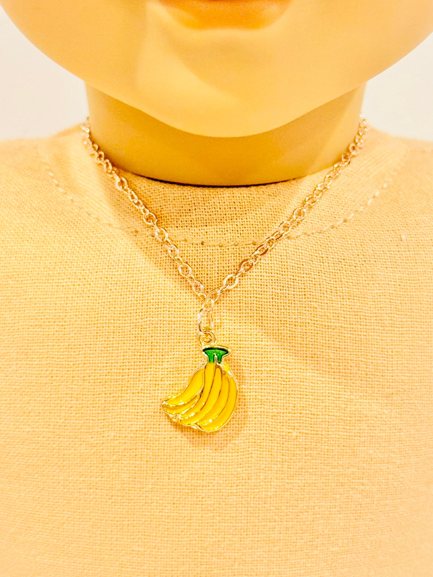 Doll Charm Necklace - Rose Gold Harvest Series