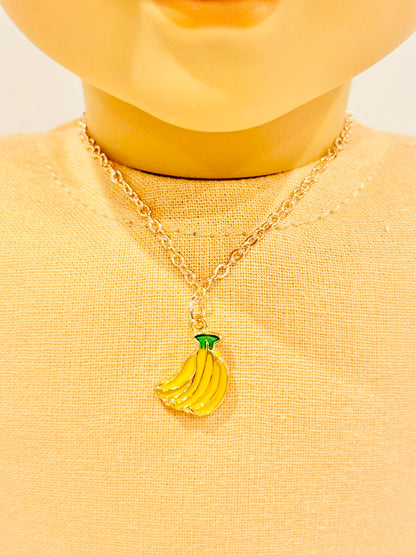 Doll Charm Necklace - Rose Gold Harvest Series