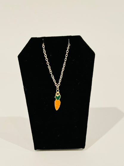 Doll Charm Necklace - Rose Gold Harvest Series