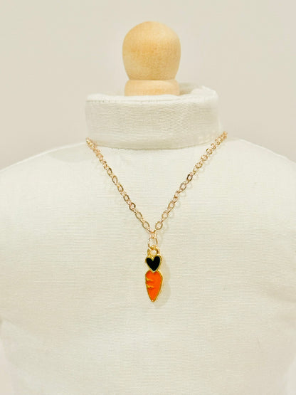 Doll Charm Necklace - Rose Gold Harvest Series