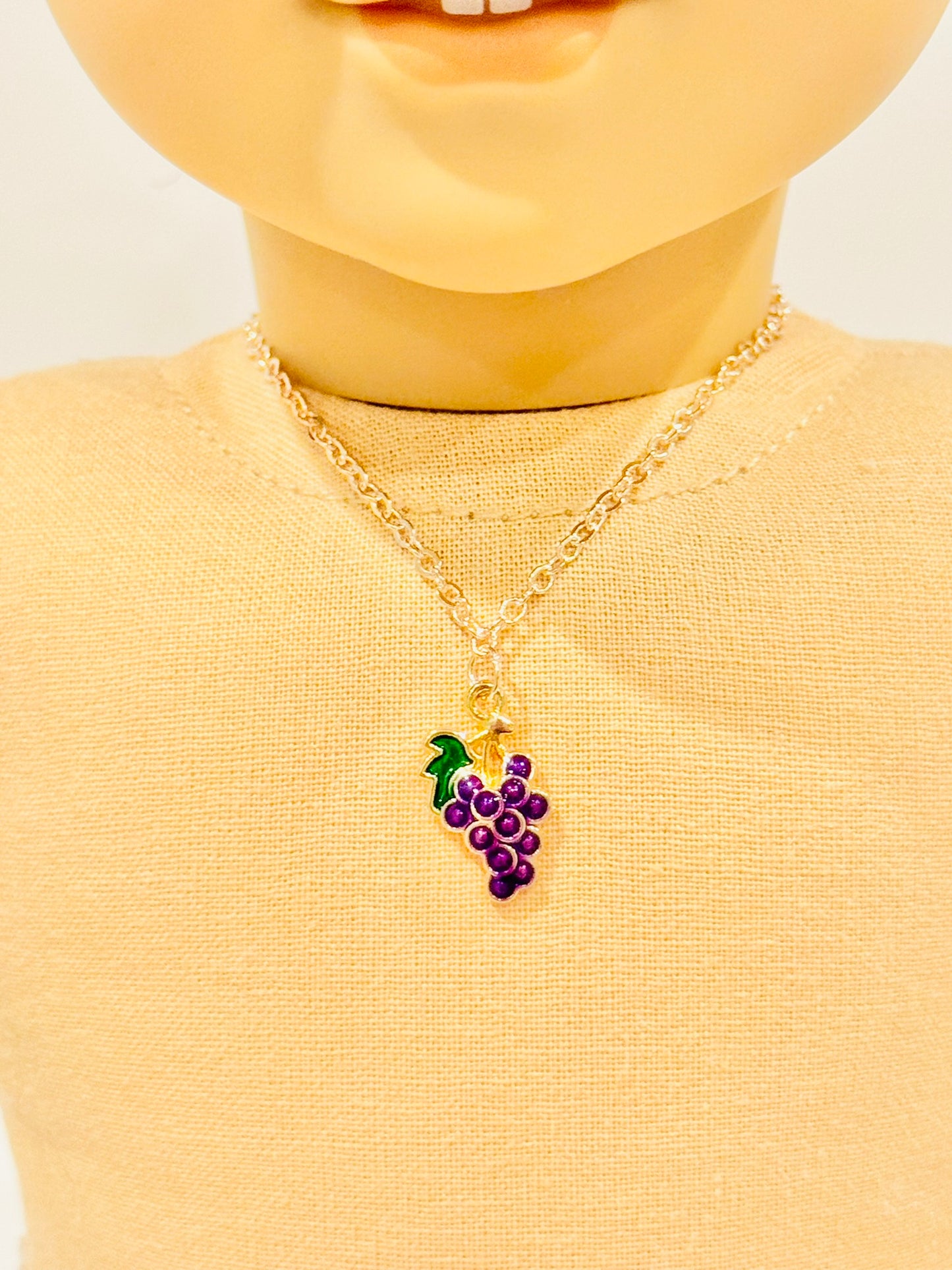 Doll Charm Necklace - Rose Gold Harvest Series