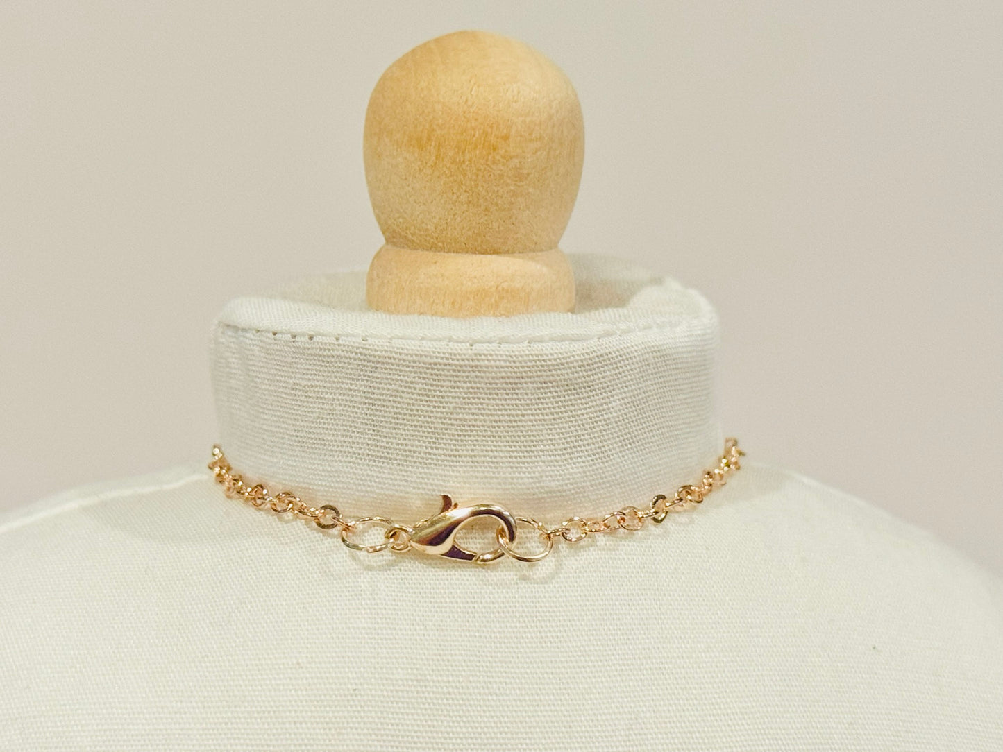 Doll Charm Necklace - Rose Gold Harvest Series