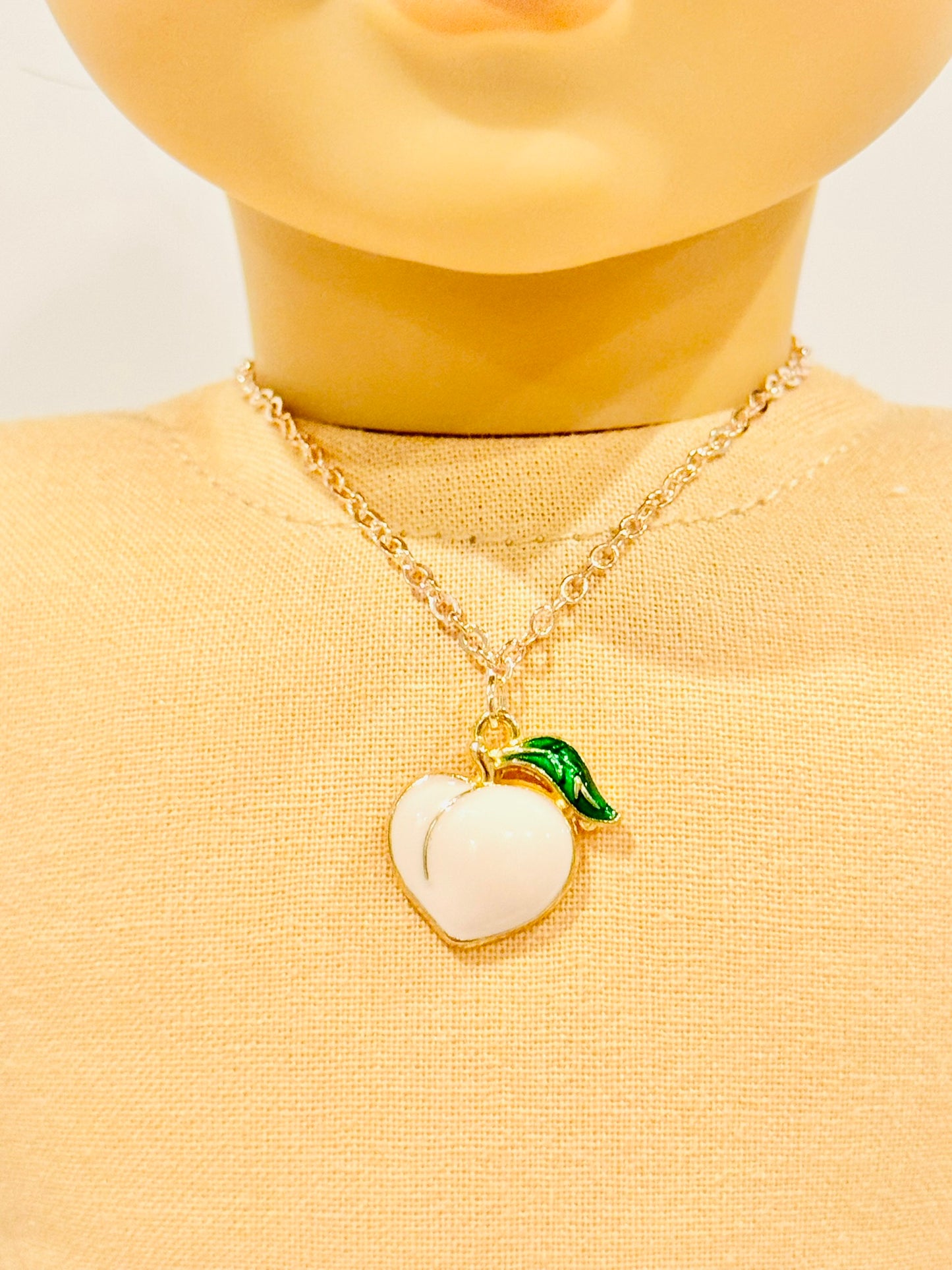 Doll Charm Necklace - Rose Gold Harvest Series