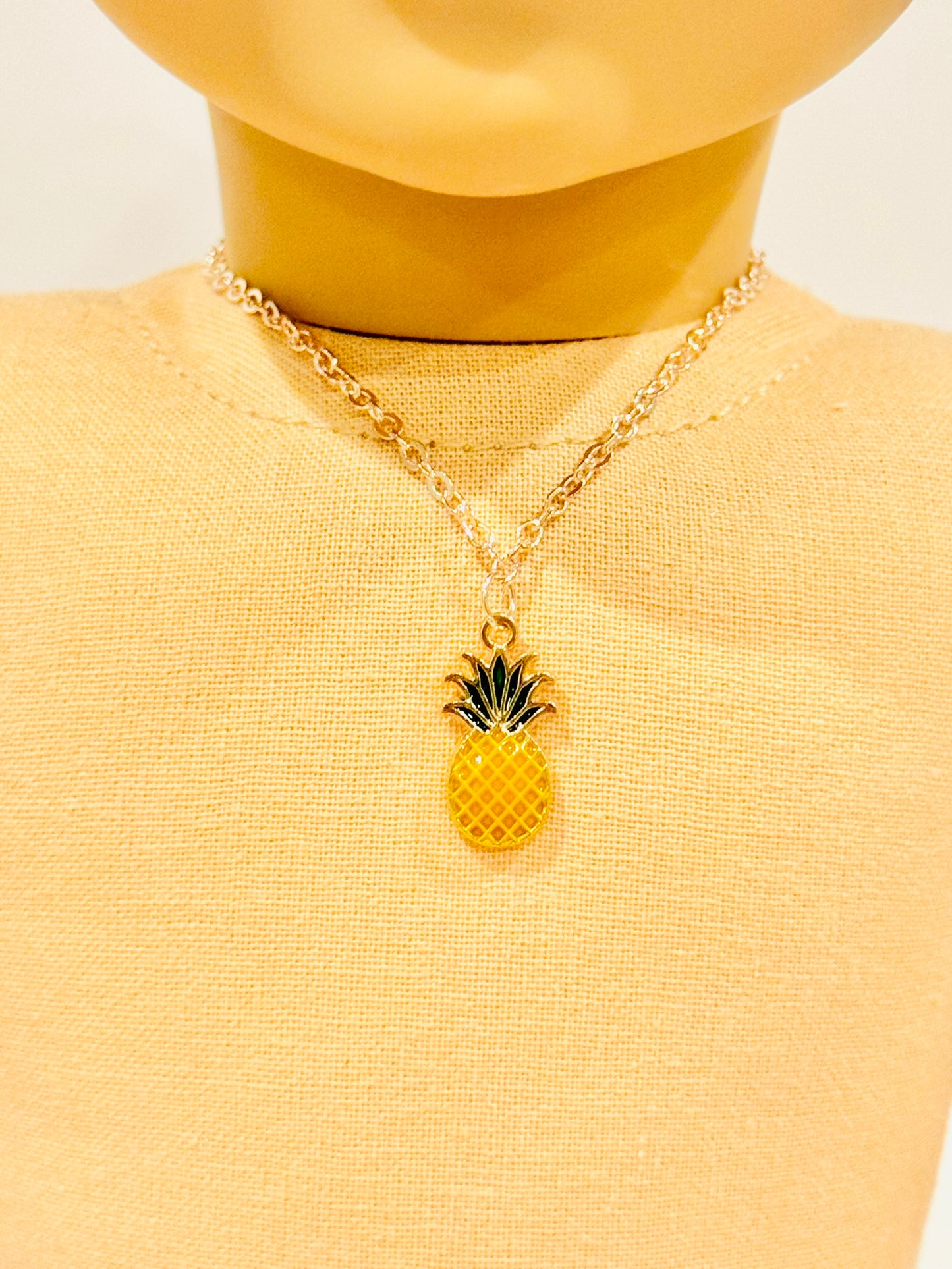 Doll Charm Necklace - Rose Gold Harvest Series