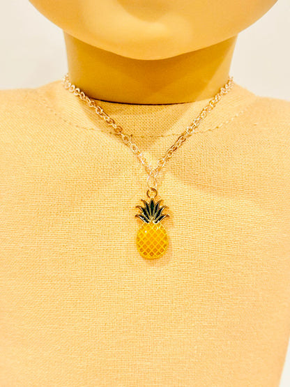 Doll Charm Necklace - Rose Gold Harvest Series