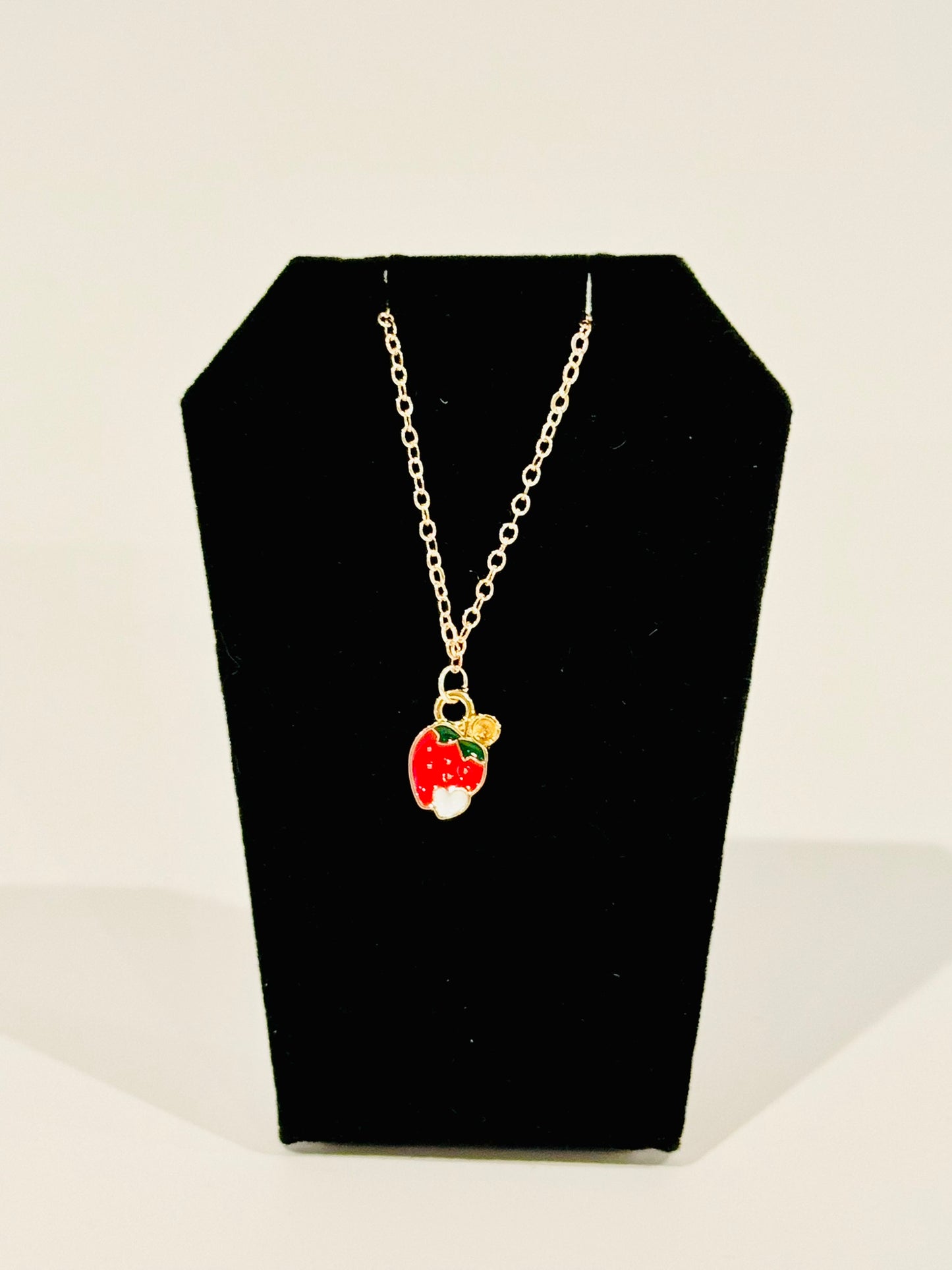 Doll Charm Necklace - Rose Gold Harvest Series